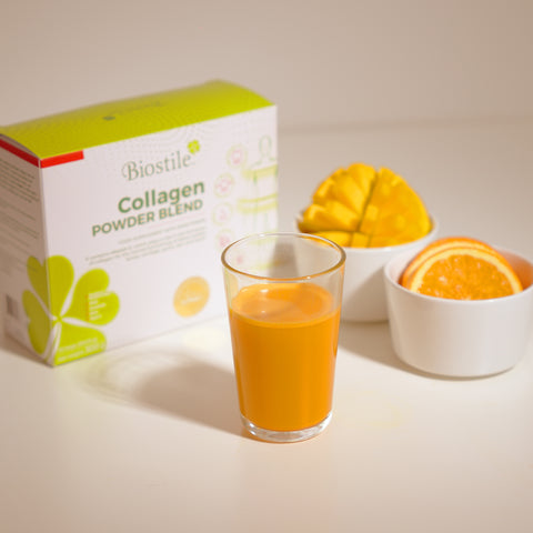 Collagen glass