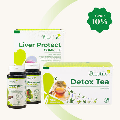 Lever & Detox Pakke - 30 dage